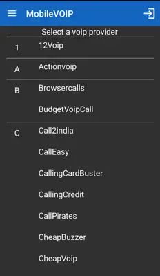 ActionVoip android App screenshot 15